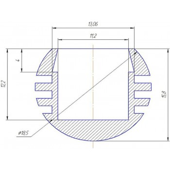 Алюминиевый профиль LED Strip Alu Profile-4